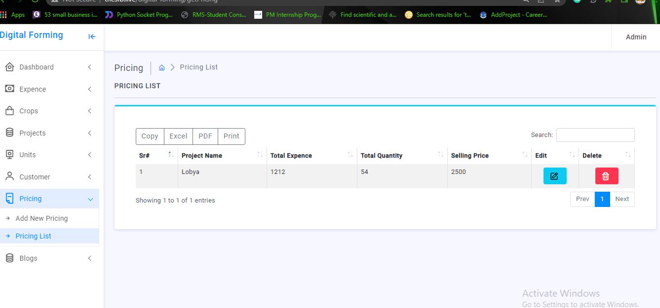 Digital Farming - Career Development Center, CUI Wah