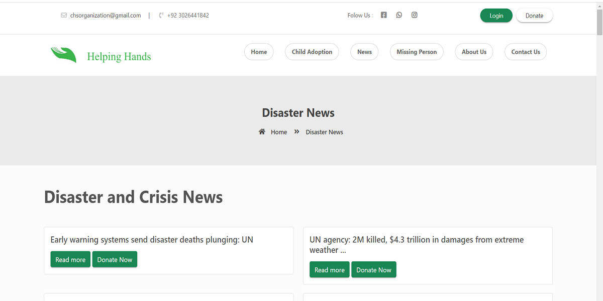 Helping Hands - Career Development Center, CUI Wah