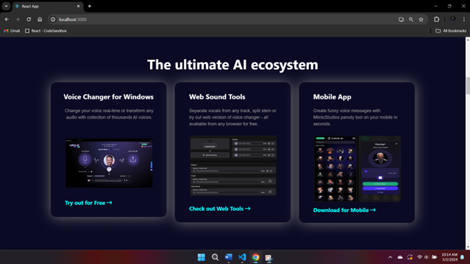 Mimic Studios (Deep Fake Audio Generation & Detection) - Career ...